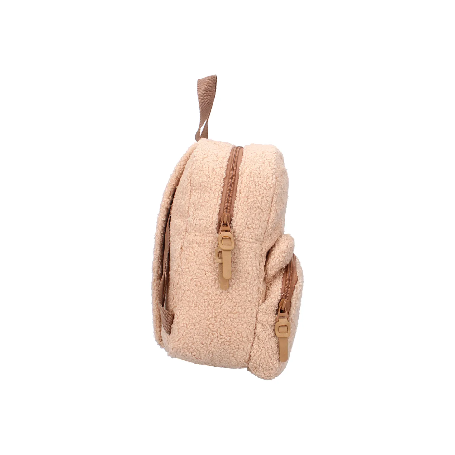 Kidzoom Sac à dos enfant ourson bouclette Beige