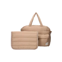 Kidzoom                    Sac à langer matelassé    Beige