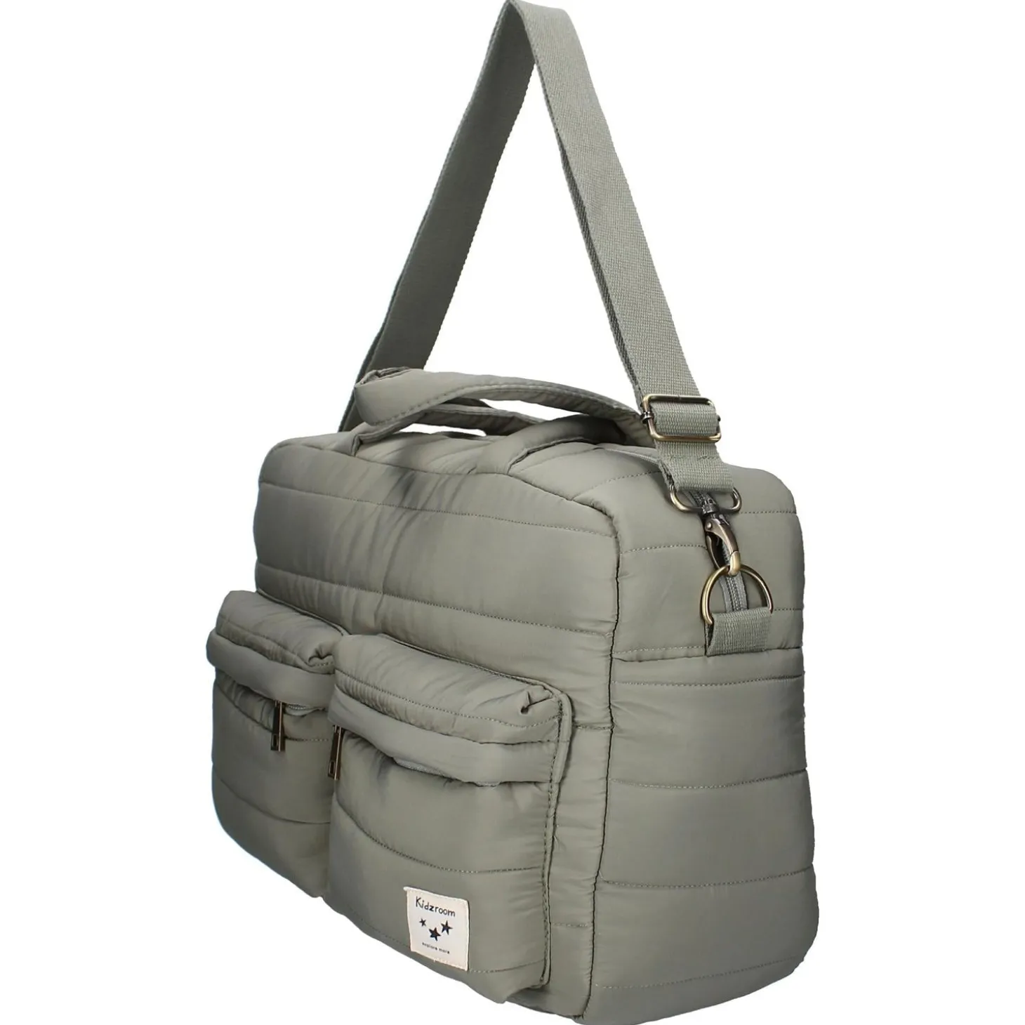 Kidzroom Sac à langer matelassé imperméable Vert