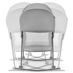 Kinderkraft                    Lit bébé 3en1 Lovi    Gris
