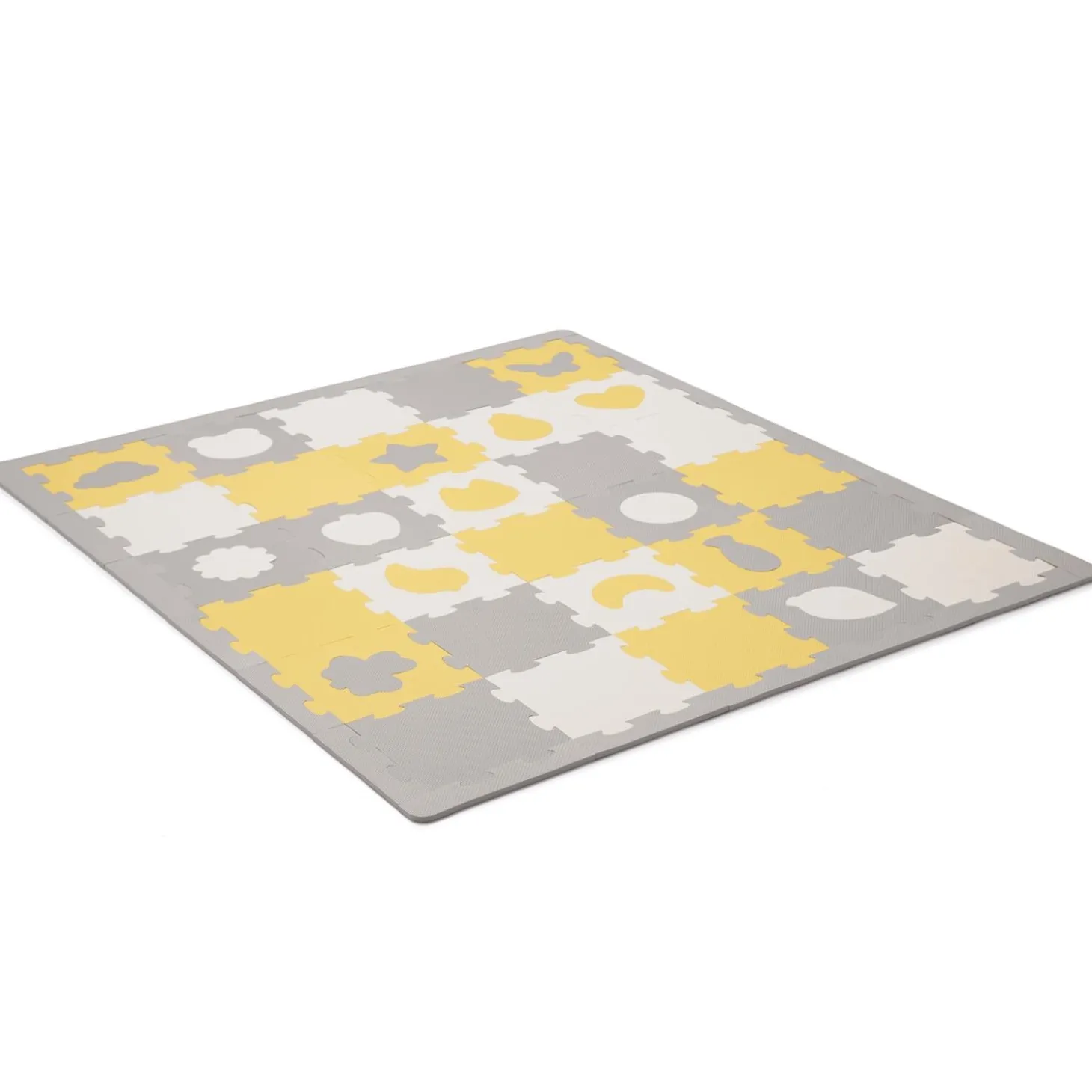 Kinderkraft Tapis d'éveil Luno Shapes Jaune