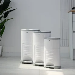 Korbell Poubelle Plus + 1 recharge Blanc 26 l