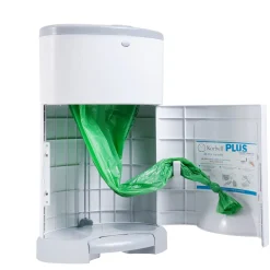 Korbell Poubelle Plus + 1 recharge Blanc 26 l