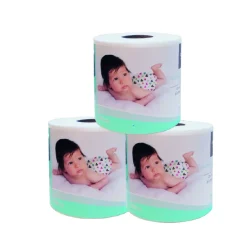 Kushies                    Doublure absorbante coton rouleau pour couche lavable kushies    Blanc