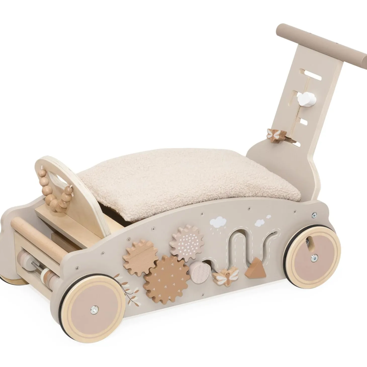 Label Label Porteur en bois 3en1 Nougat