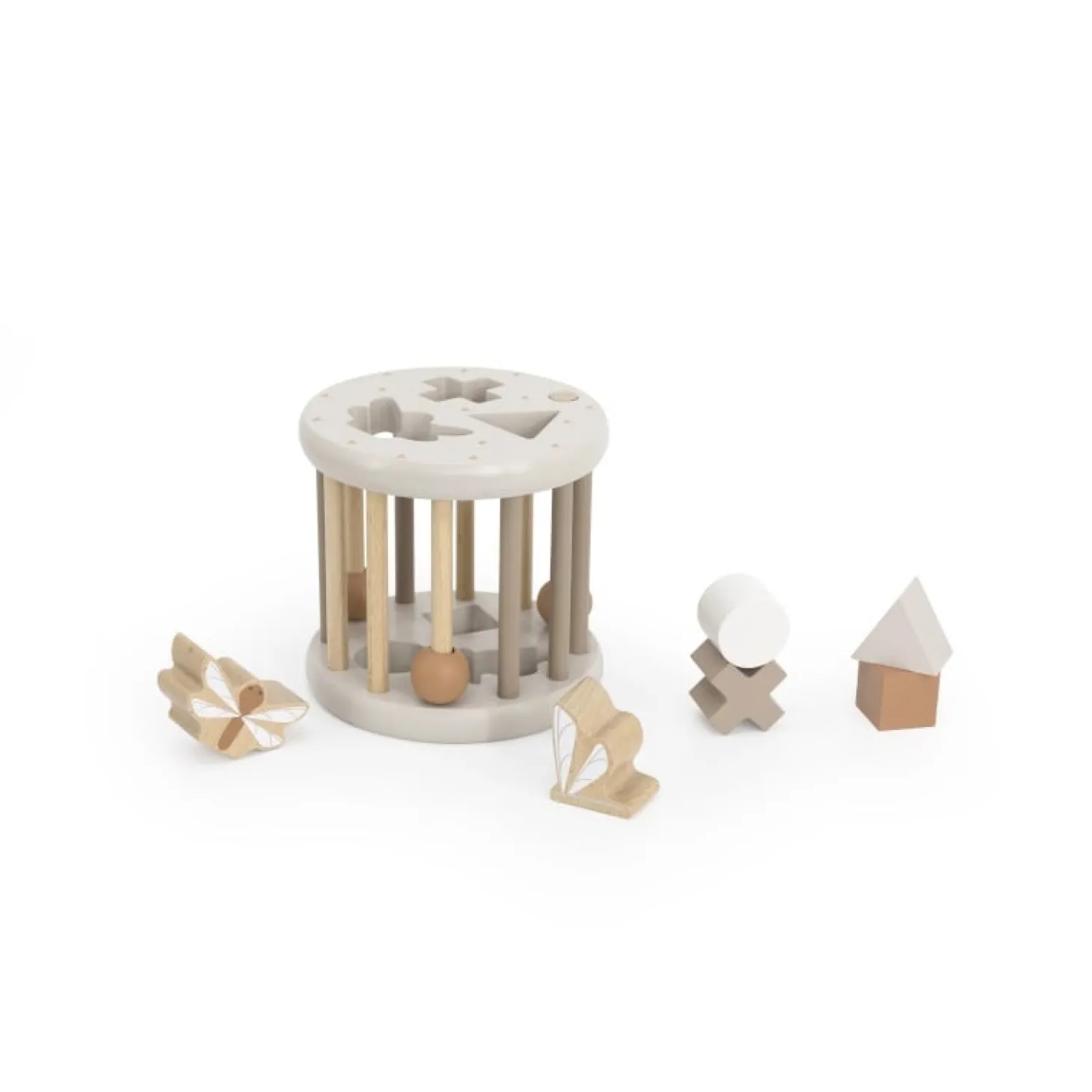 Label Label Roue trieur de formes Nougat