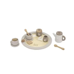 Label Label                    Service à thé en bois    Nougat