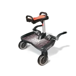 Lascal                    Planche à roulettes + assise Buggy Board Maxi Plus    Noir/Rouge