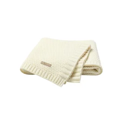 Les Chatounets                    Couverture tricot    Ecru