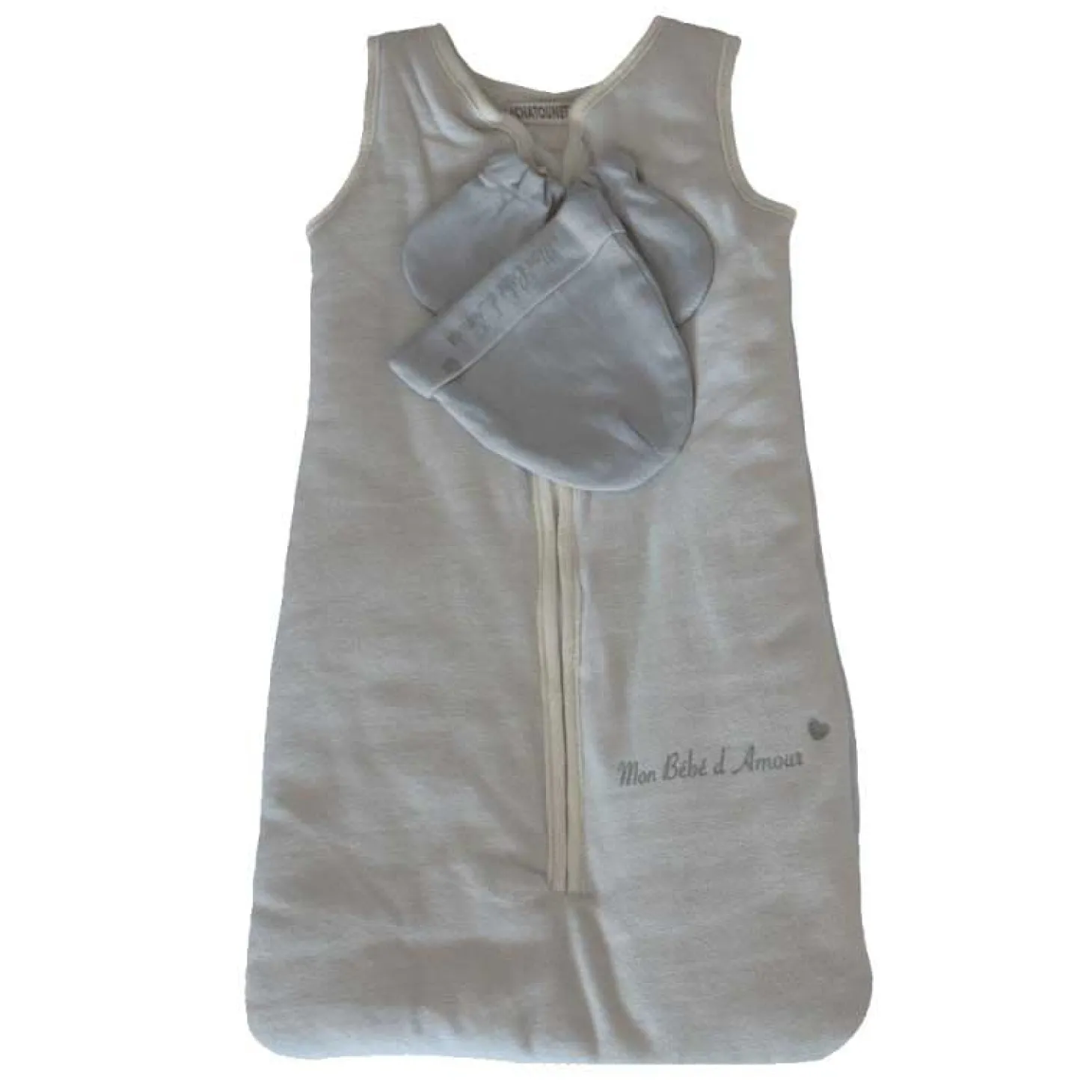 Les Chatounets Gigoteuse avec moufles et bonnet Mixte 0-6 mois