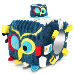 Les Déglingos Cube d'activités Astros le hibou Bleu