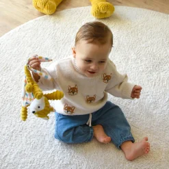 Les Déglingos Doudou Baby Cyranos Le Renard Moutarde