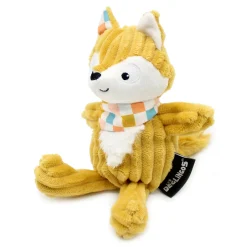 Les Déglingos Peluche Petit Simply Cyranos Le Renard Moutarde
