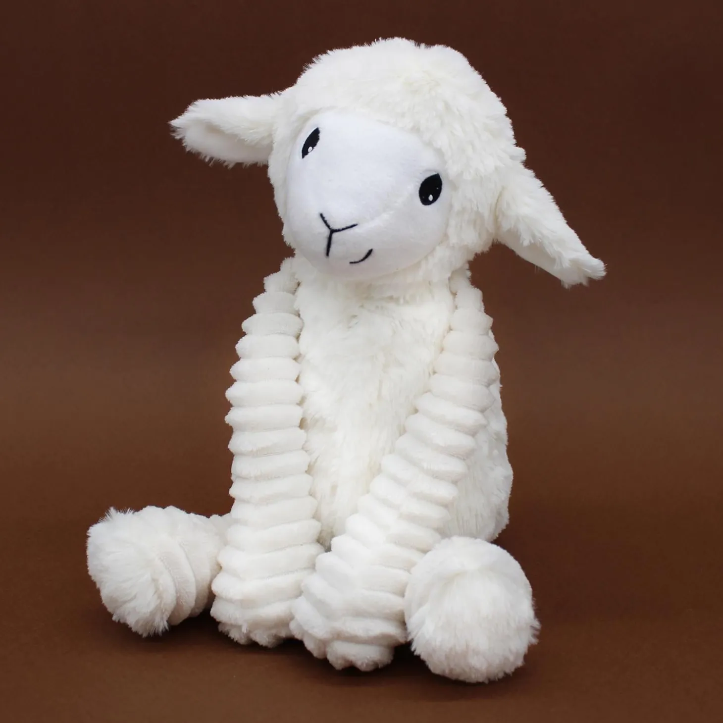 Les Déglingos Peluche Ptipotos Mouton Maman/Bebe Blanc