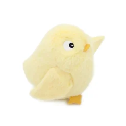 Les Déglingos Peluche Ptipotos Poule Maman/Bebe Blanc
