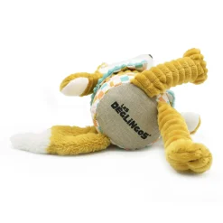 Les Déglingos                    Petit Peluche Original Cyranos Le Renard    Moutarde
