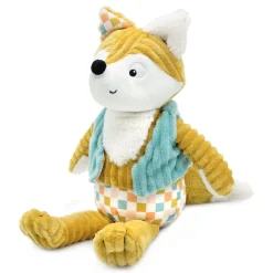 Les Déglingos                    Petit Peluche Original Cyranos Le Renard    Moutarde