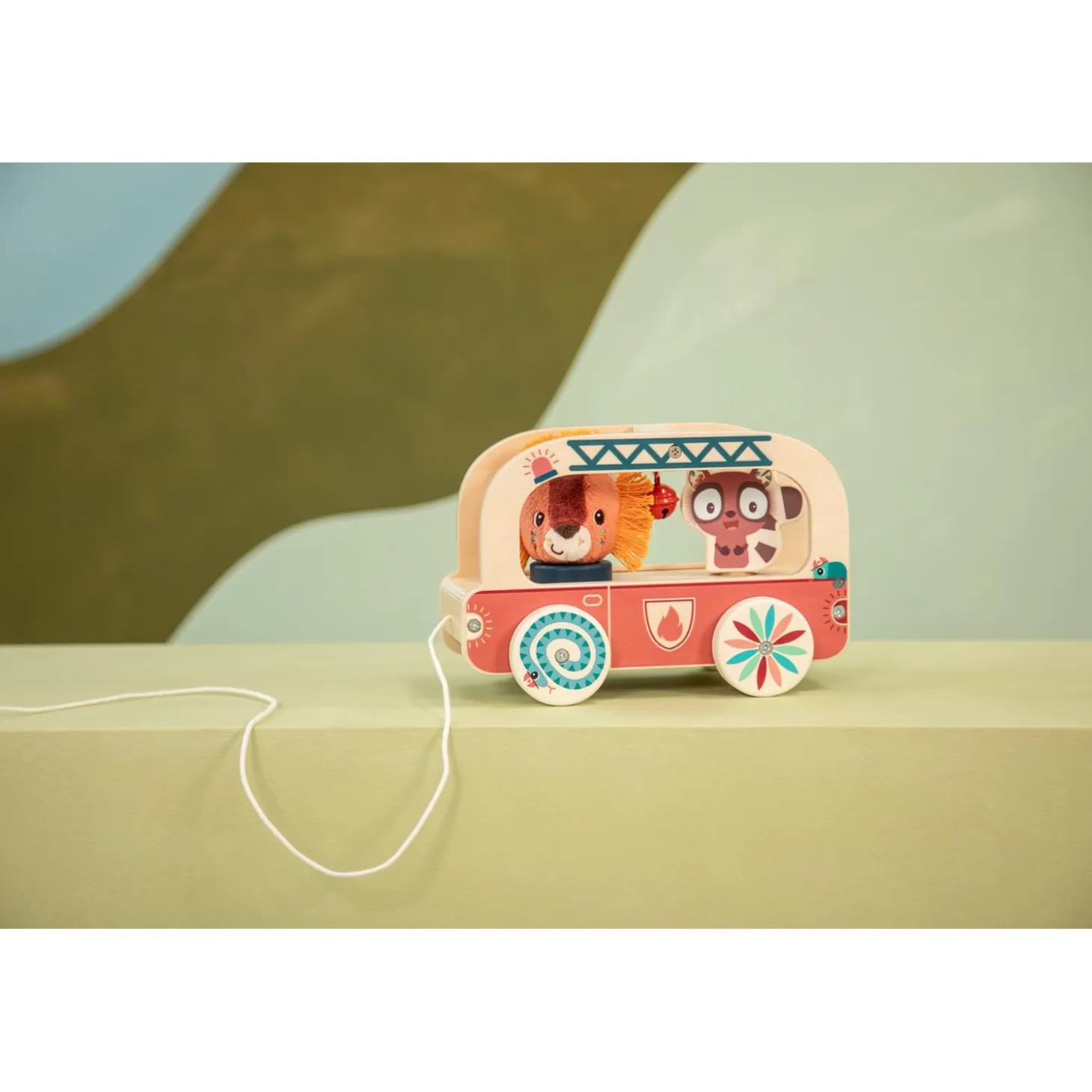 Lilliputiens Camion de Pompier Jack Multicolore 12 mois