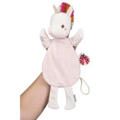 Lilliputiens Doudou Phosphorescent Lena Blanc/ Rose