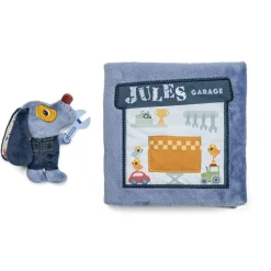 Lilliputiens Garage Livre d'Activités Jules Bleu