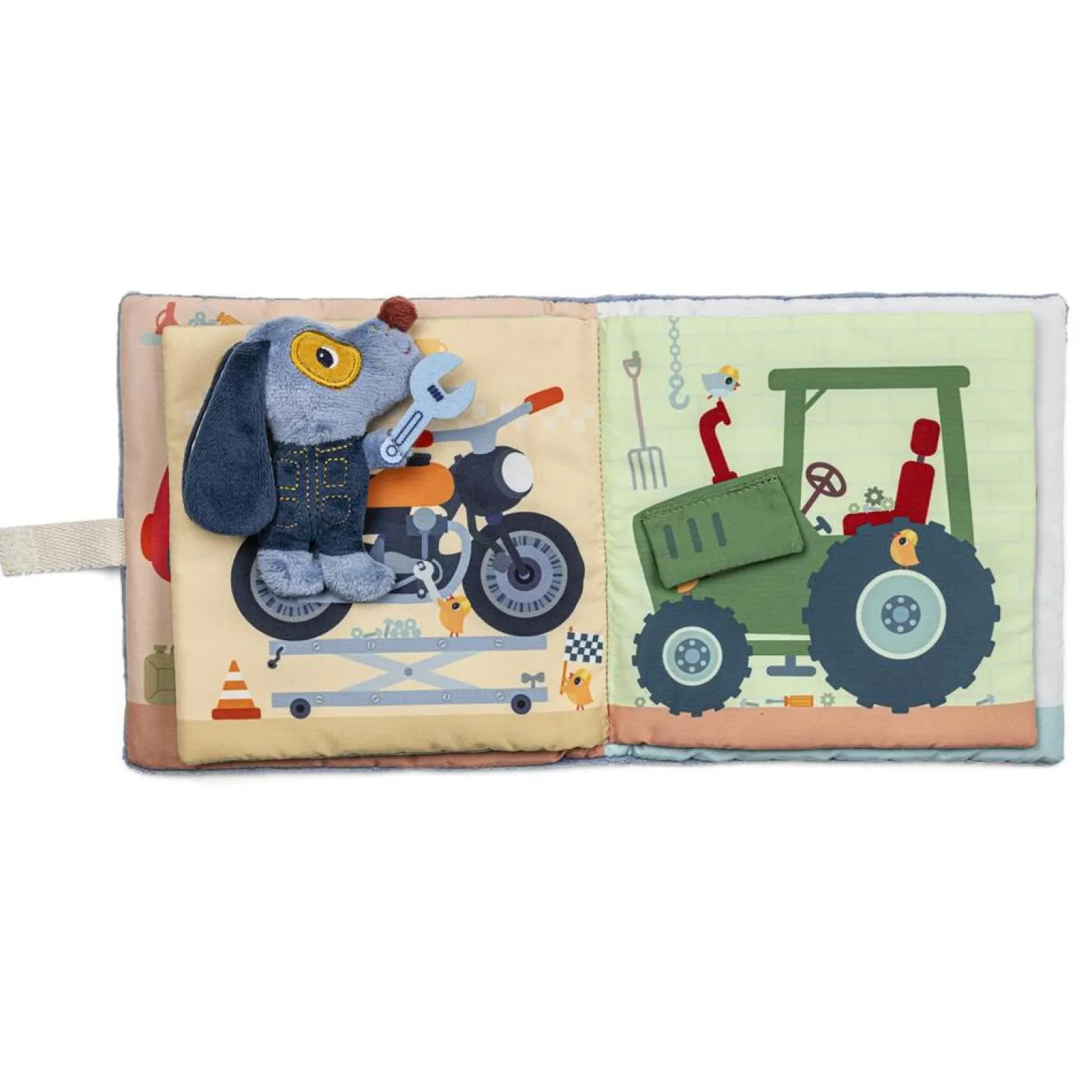 Lilliputiens Garage Livre d'Activités Jules Bleu