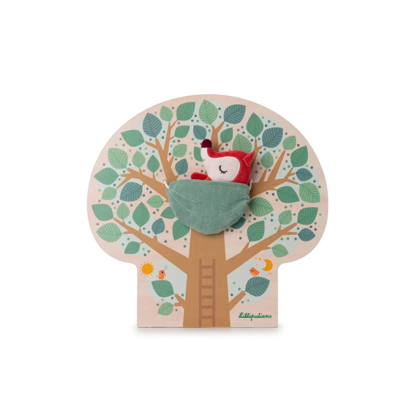 Lilliputiens Jouet alice arbre je raconte ma journée Multicolore