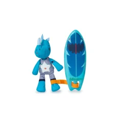 Lilliputiens                    Jouet de bain surfeur magique Marius    Bleu
