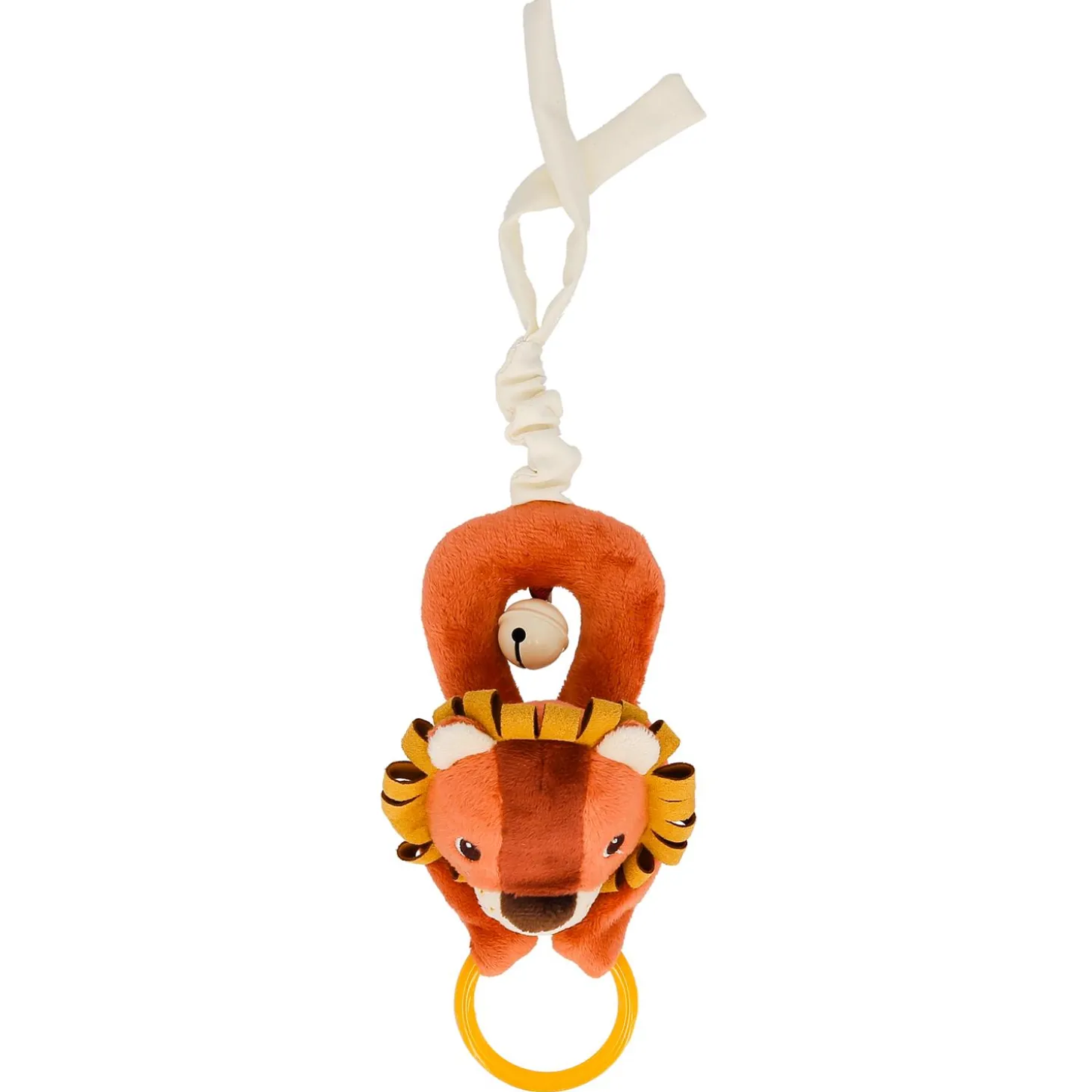 Lilliputiens Jouet Jack Hochet Clochette Orange