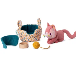 Lilliputiens                    Jouet jeanne panier de chat    Multicolore