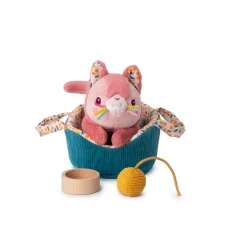 Lilliputiens                    Jouet jeanne panier de chat    Multicolore
