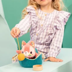 Lilliputiens                    Jouet jeanne panier de chat    Multicolore