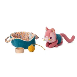 Lilliputiens                    Jouet jeanne panier de chat    Multicolore