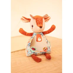 Lilliputiens                    Jouet stella coucou miroir    Brun/Rose