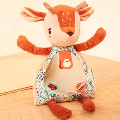 Lilliputiens                    Jouet stella coucou miroir    Brun/Rose