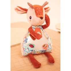 Lilliputiens                    Jouet stella coucou miroir    Brun/Rose