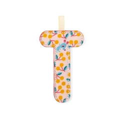 Lilliputiens                    Lettre T Phosphorescente    Rose/ Jaune/ Rouge            01 mois