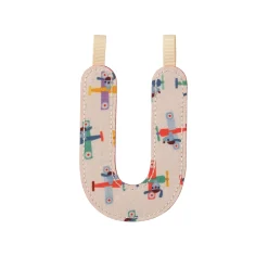 Lilliputiens                    Lettre U Phosphorescente    Rose/ Blanc            01 mois
