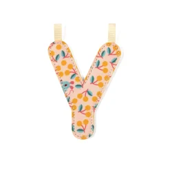 Lilliputiens                    Lettre Y Phosphorescente    Rose/ Jaune/ Blanc            01 mois