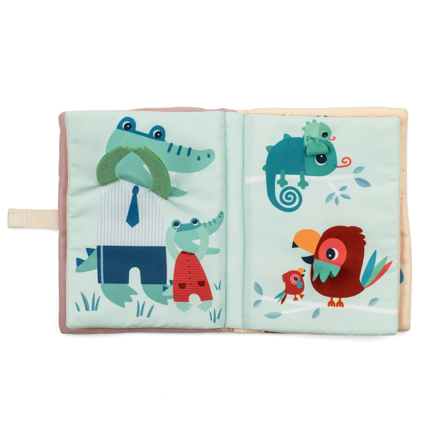 Lilliputiens Livre Cache-Cache Jack Multicolore