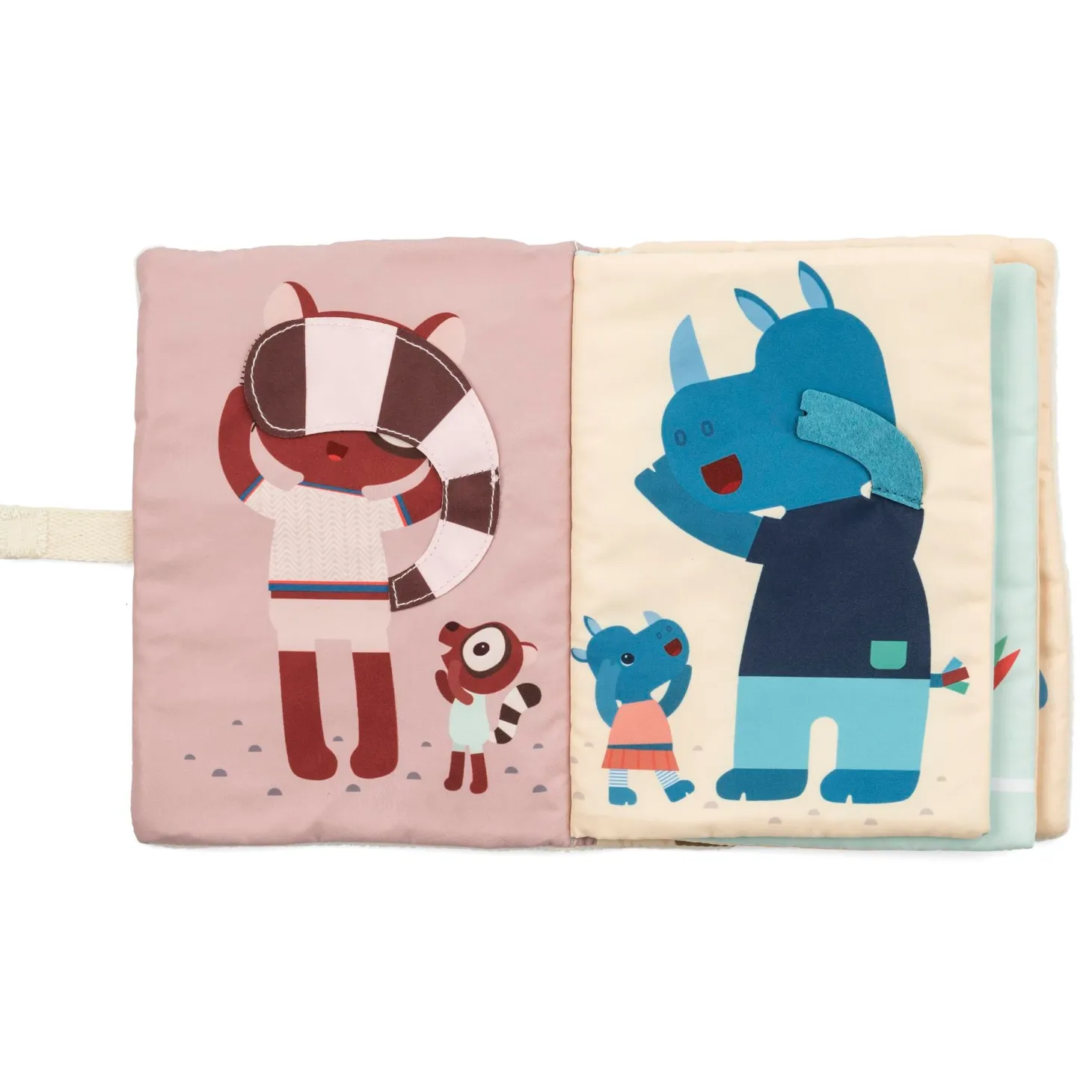 Lilliputiens Livre Cache-Cache Jack Multicolore