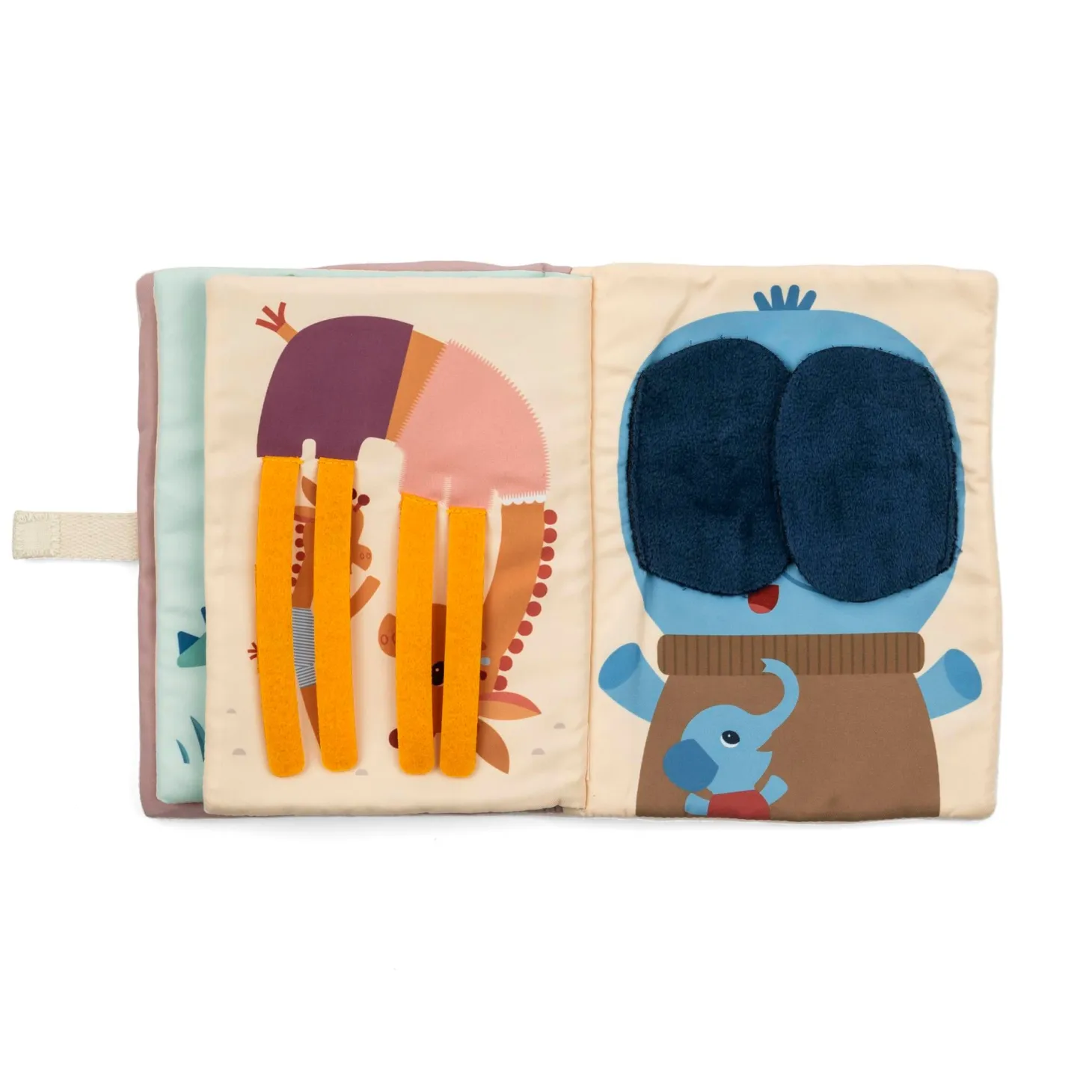 Lilliputiens Livre Cache-Cache Jack Multicolore