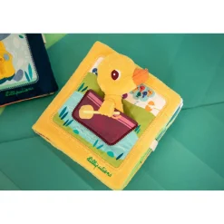 Lilliputiens Livre d'activités gaspard à la ferme Jaune