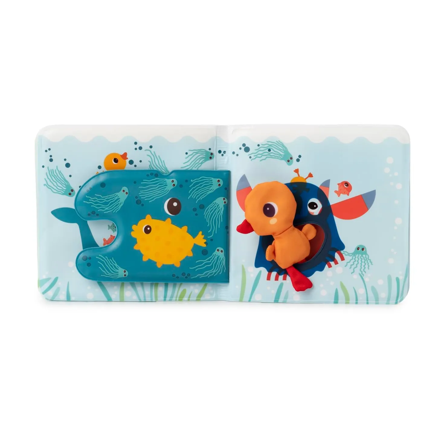Lilliputiens Livre de bain magique Gaspard