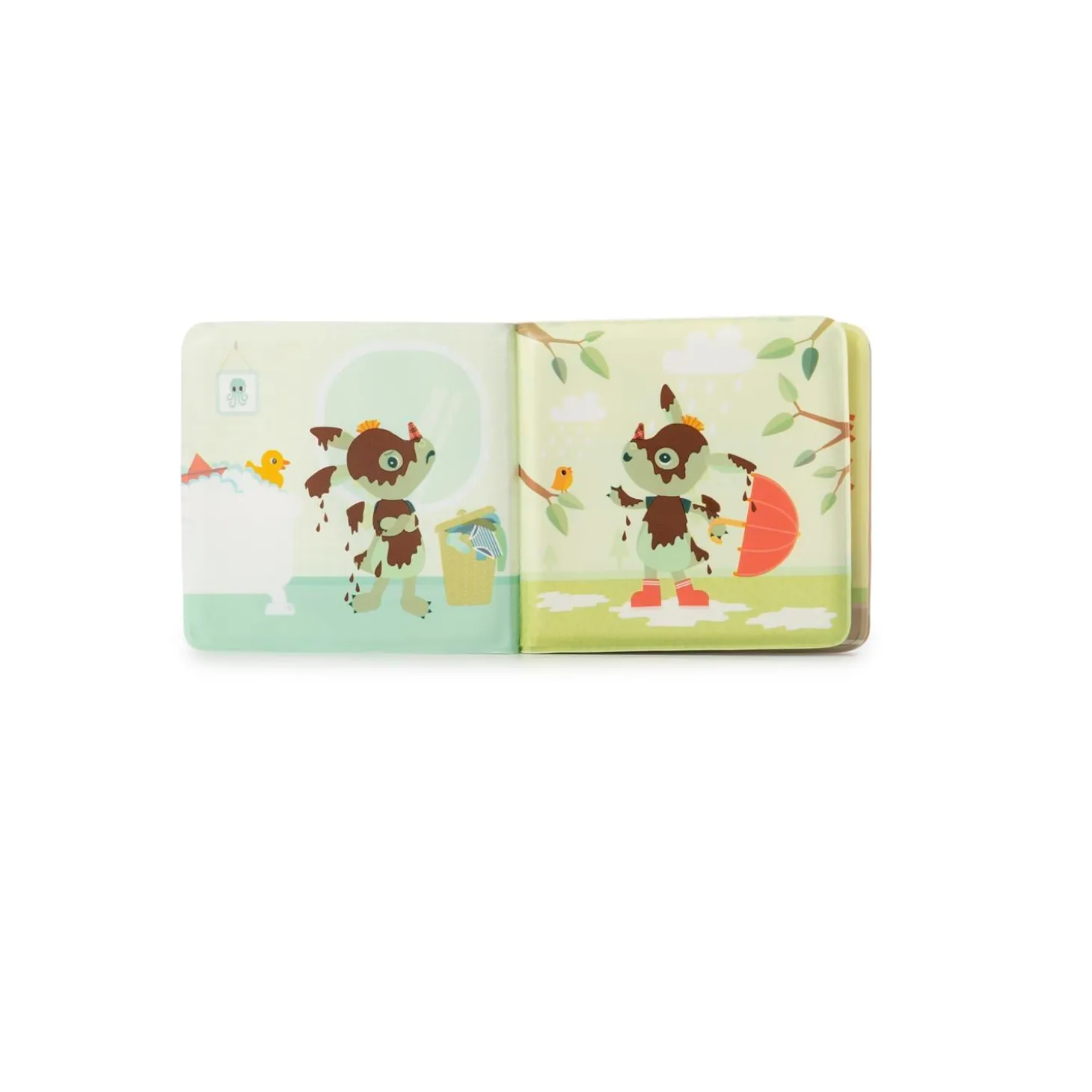 Lilliputiens Livre de bain magique Joe wash wash