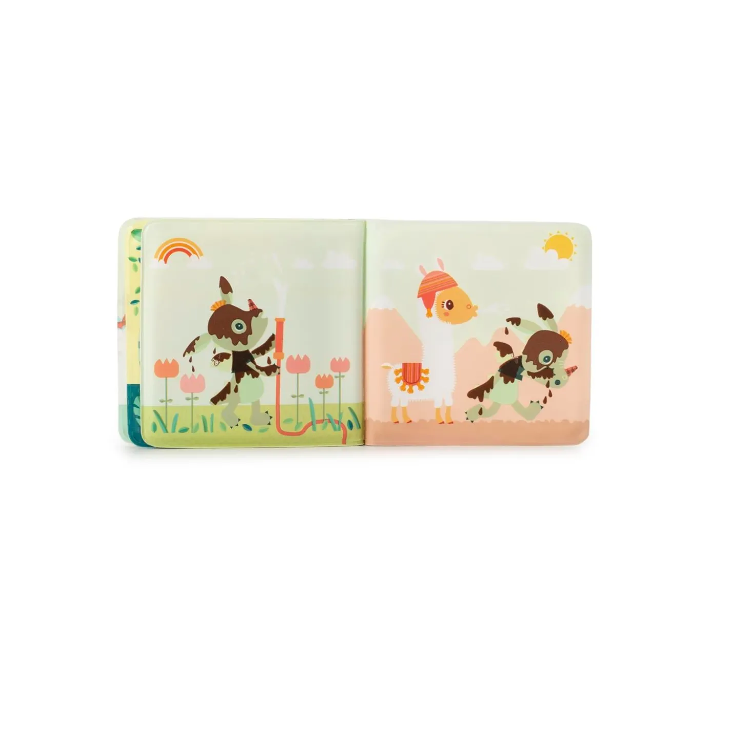 Lilliputiens Livre de bain magique Joe wash wash