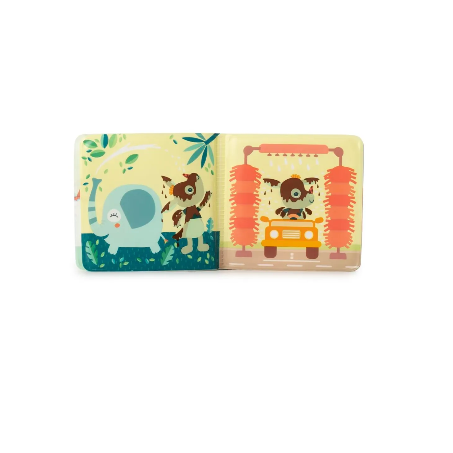 Lilliputiens Livre de bain magique Joe wash wash
