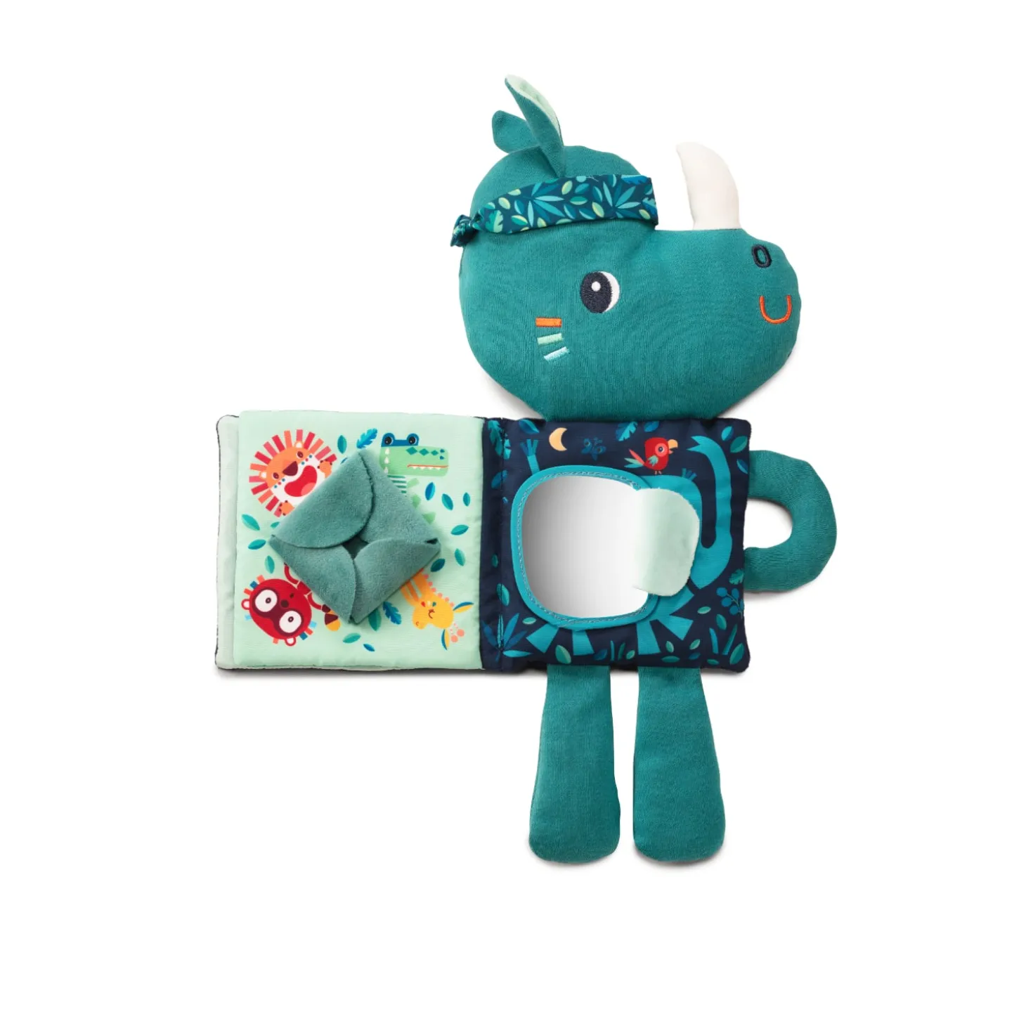 Lilliputiens Livre doudou Marius Bleu