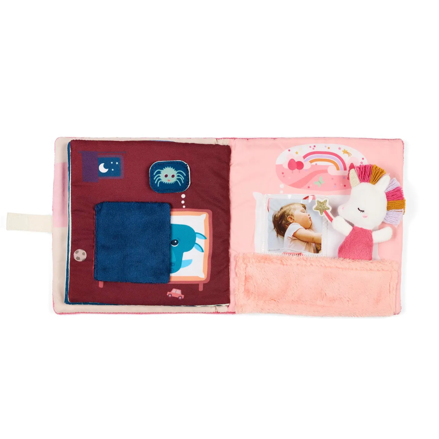 Lilliputiens Livre Lena Chasse Cauchemars Rose