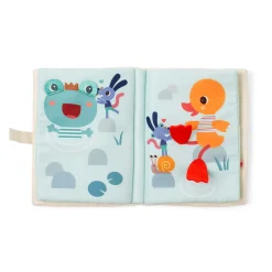 Lilliputiens Livre Textures Nina Multicolore
