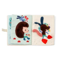 Lilliputiens                    Livre Textures Nina    Multicolore
